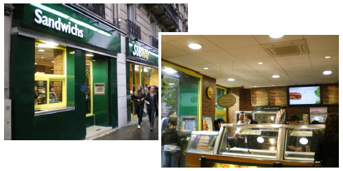 Des nouvelles de la franchise Subway ….