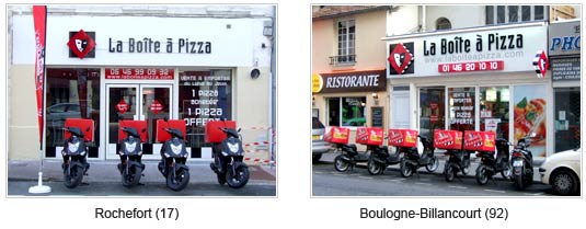 La franchise la Boîte à Pizza s'implante à Rochefort, Boulogne et Mont-de-Marsan