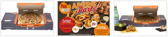 La franchise Pizza Sprint teste son offre entreprise avec sa Lunch Box