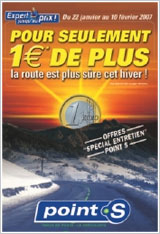 Point S, le spécialiste de la tenue de route propose une offre exceptionnelle «spécial entretien auto».
