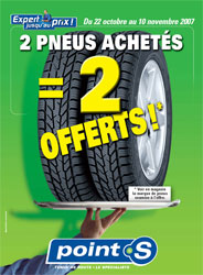 Point S double la mise du 22 octobre au 10 novembre