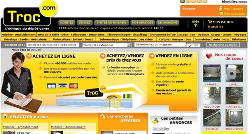 Troc.com, la synergie du net et des magasins pour plus de garanties et de praticité